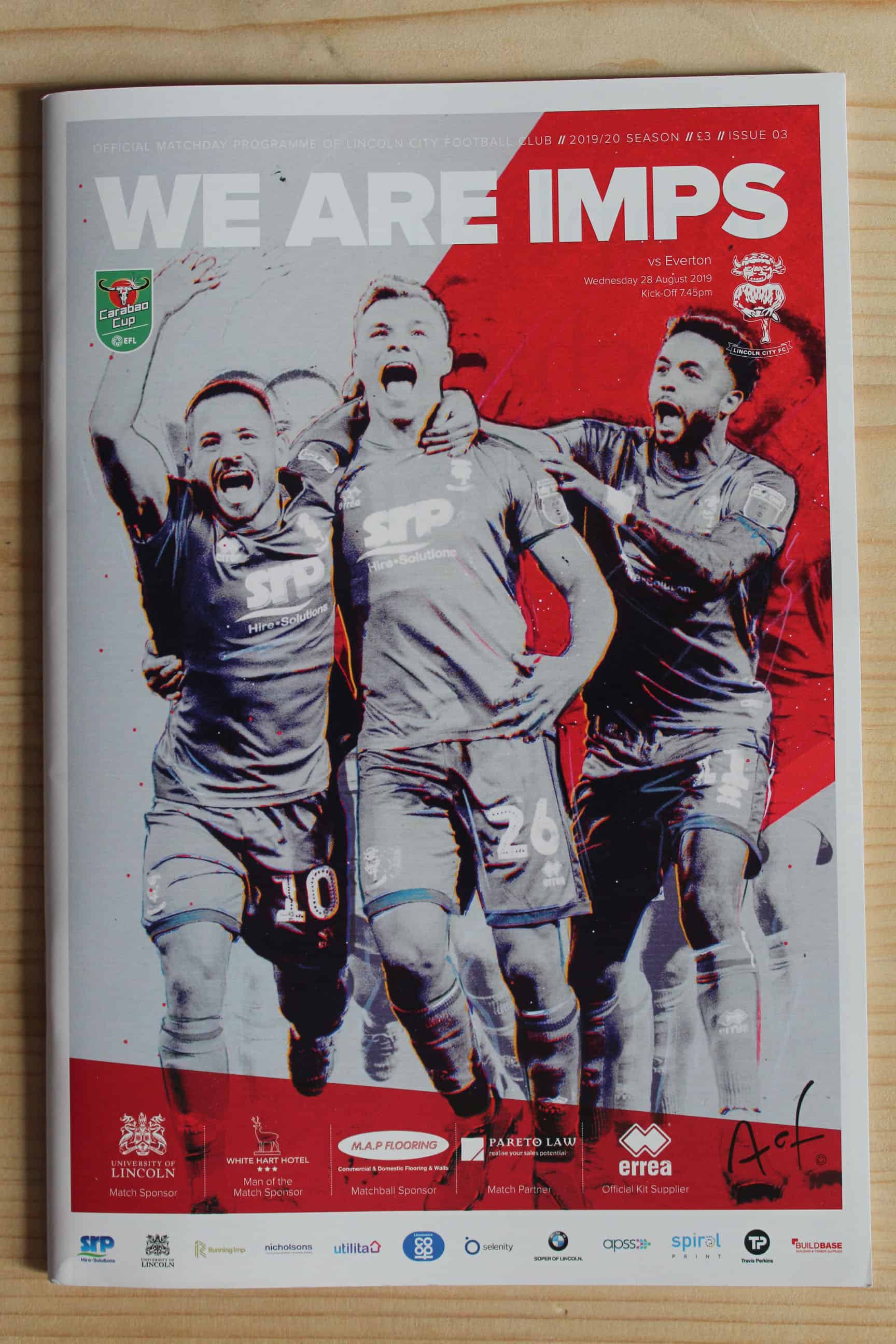 Lincoln City FC v Everton FC